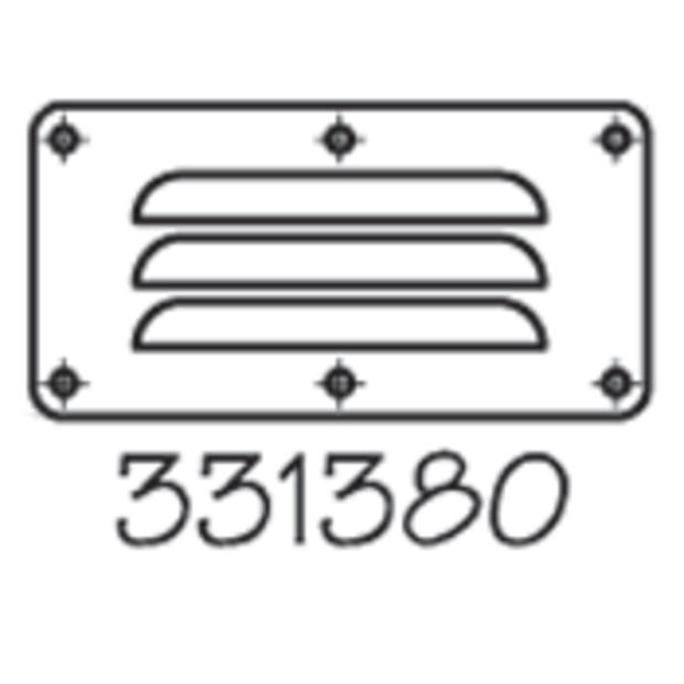 Louvered Vent