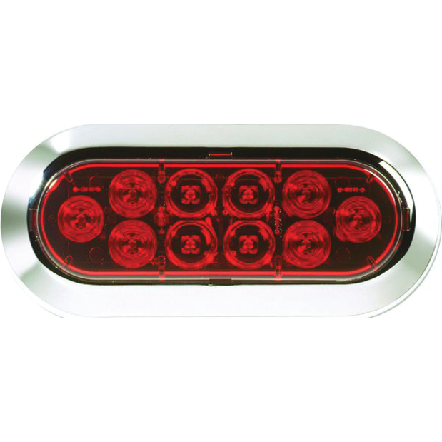 LED Oval 6" Stop, Tail, Turn Light