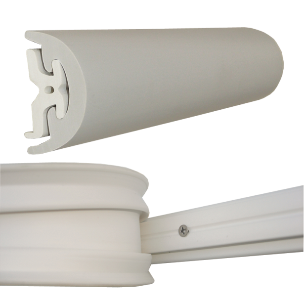 Radial Soft Profile Rubrail