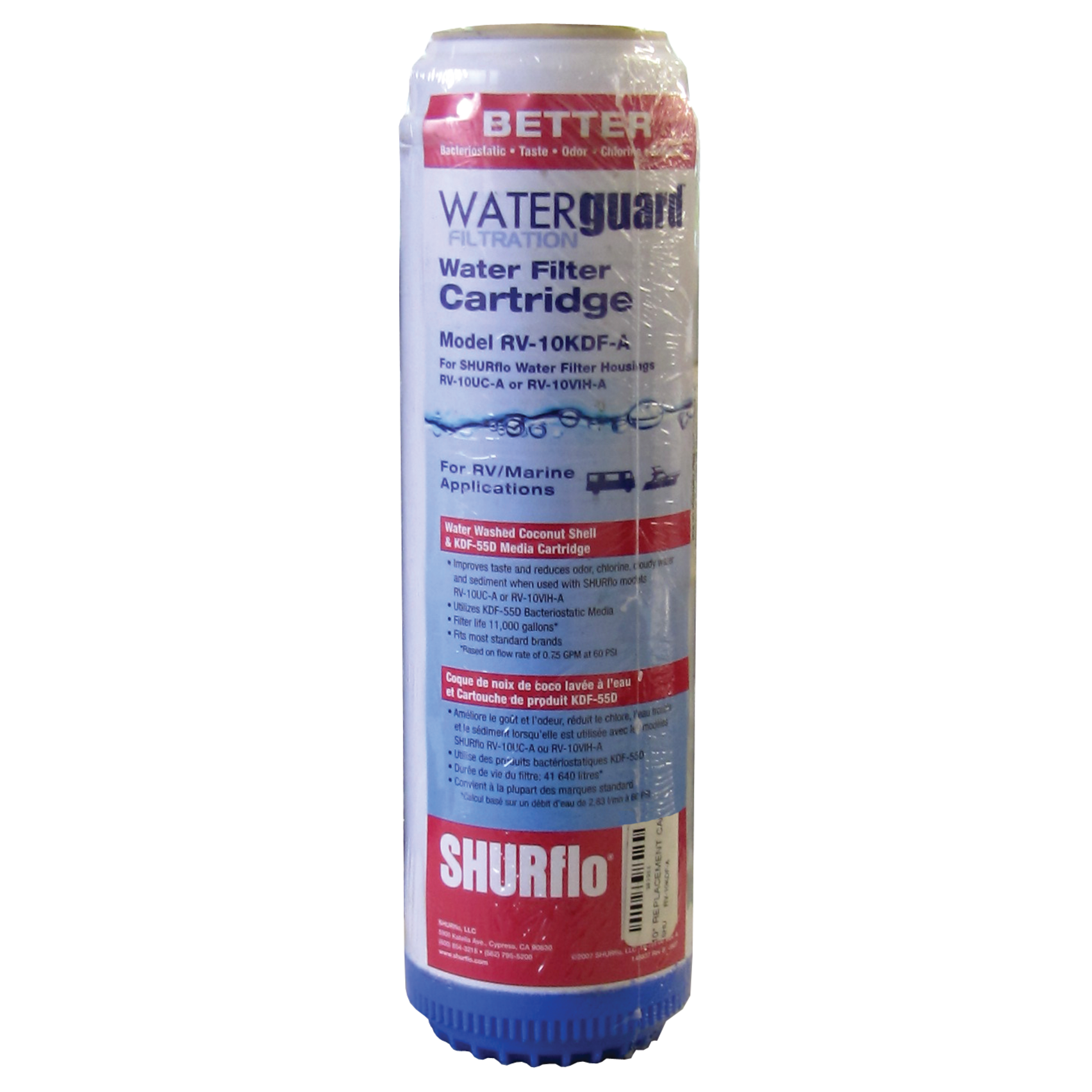 WaterGuard&trade;   -  10" Water Filter Replacement Cartridges