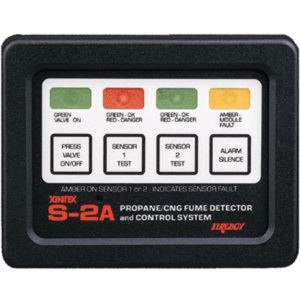 S-2 Series Dual-Channel Propane&frasl;CNG&frasl;Gasoline Fume Detector Systems