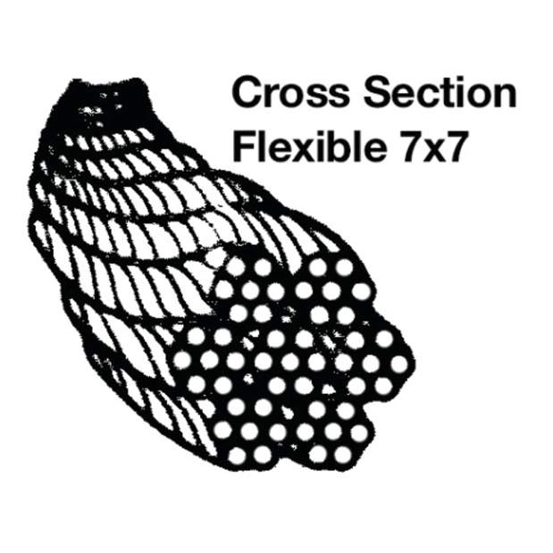 7x7 Strand Wire Rope