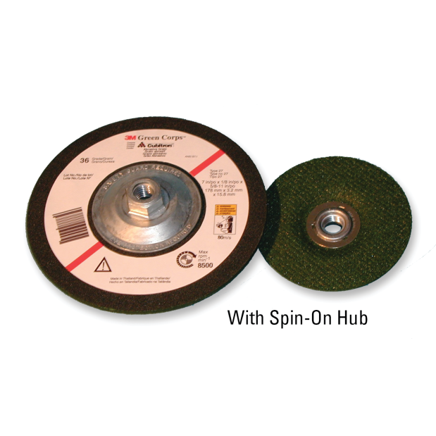 4.5IN 36 GREEN CORPS FLEX GRIND WHL
