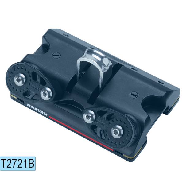 27 mm Midrange CB Traveler Car - with Shackle & 2:1 Controls