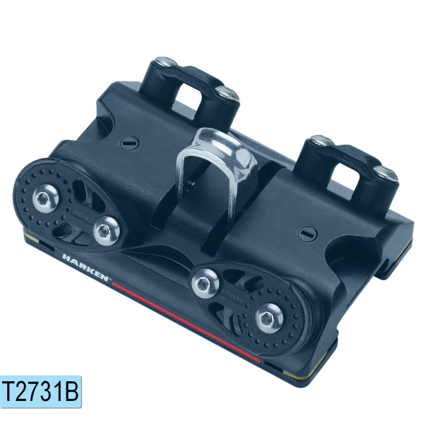 27 mm Midrange CB Traveler Car - with Shackle & 3:1 Controls