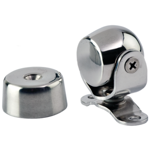 SS MAGNETIC DOOR STOP SHORT