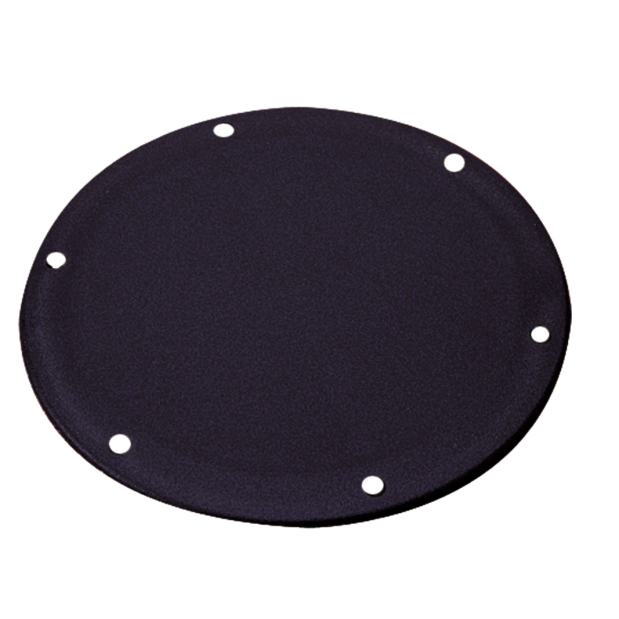 6-3/8IN BLK DECK INSPECTION PLATE