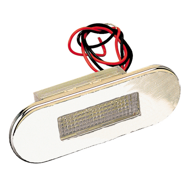12V SS LED COURTESY LIGHT WHT LENS