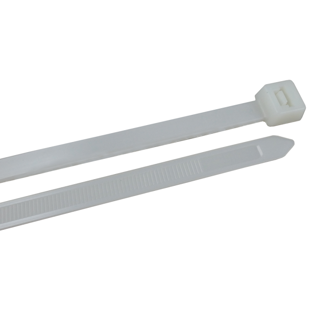 HVY DTY CABLE TIE, 17IN NATURAL, 10PC