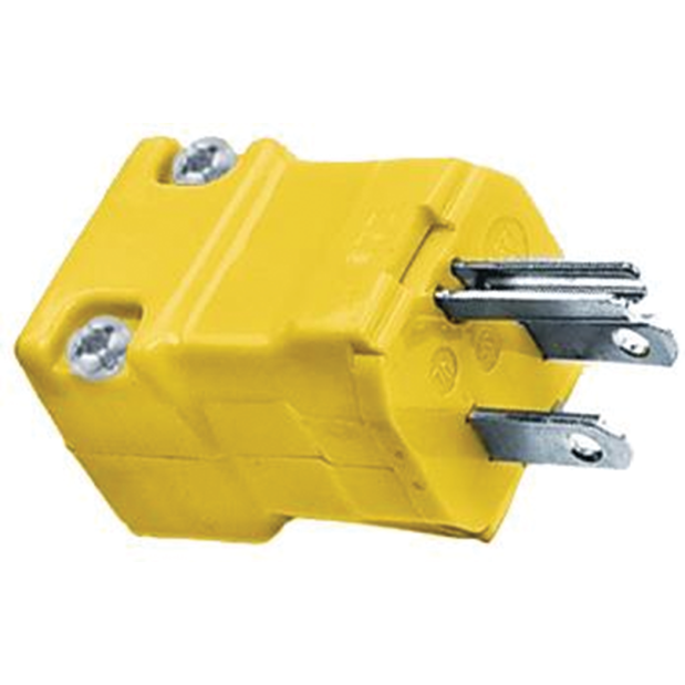 Marine 15 Amp 125 Volt "Valise" Straight Blade Power Cord Devices