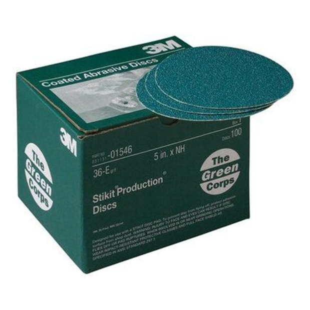 box of 3M 1546 Series Abrasive Disc