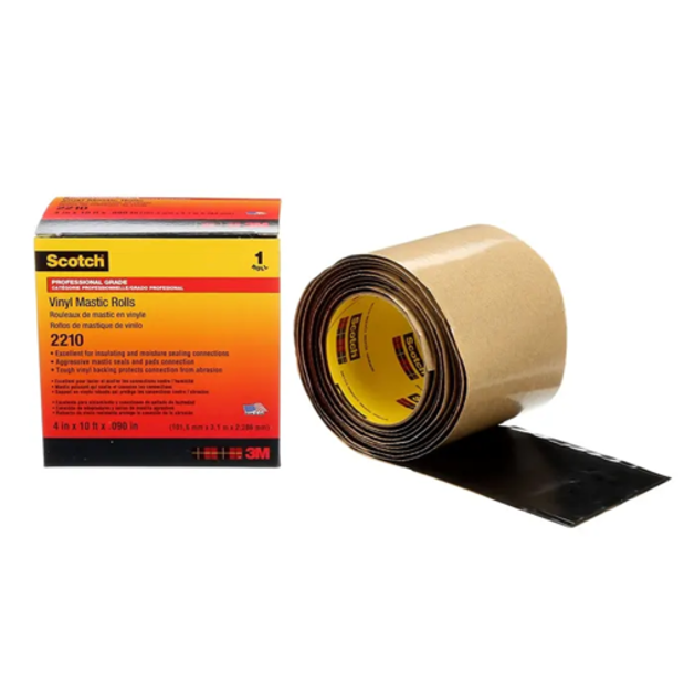 112221 of 3M 2210 Scotch Vinyl Mastic Tape Roll