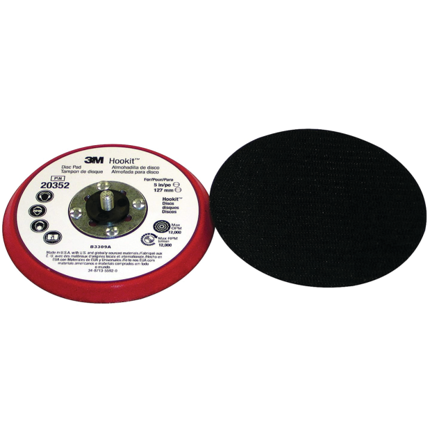 5" Hookit Medium Density Low-Profile Disc Pad