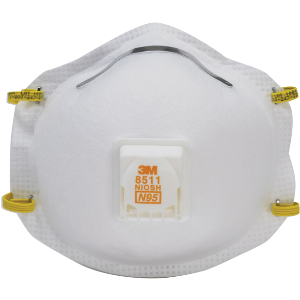 8511 Sanding and Fiberglass Respirator with Cool Flow