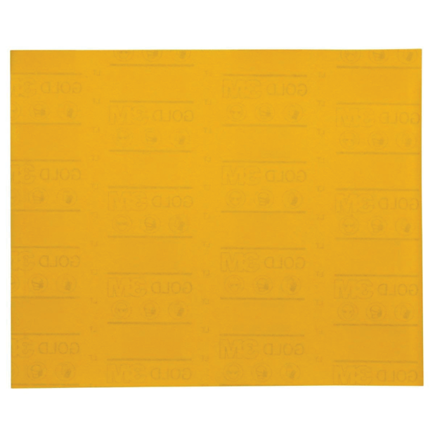 Gold Abrasive Sheet - 9" x 11"