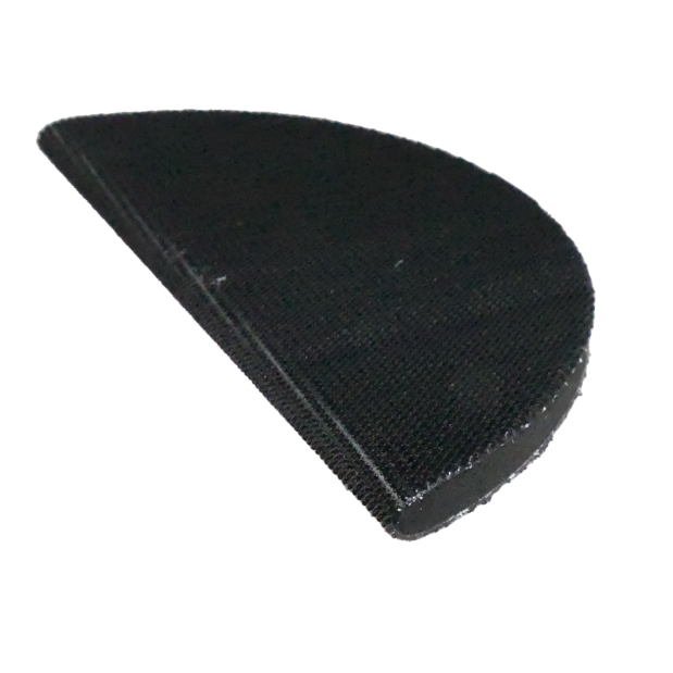 angle of 3M Hookit Disc Hand Pad - 5in x 1/4in
