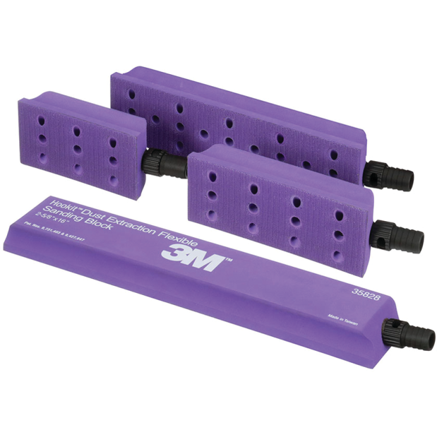 Hookit Dust Extraction Flexible Sanding Blocks