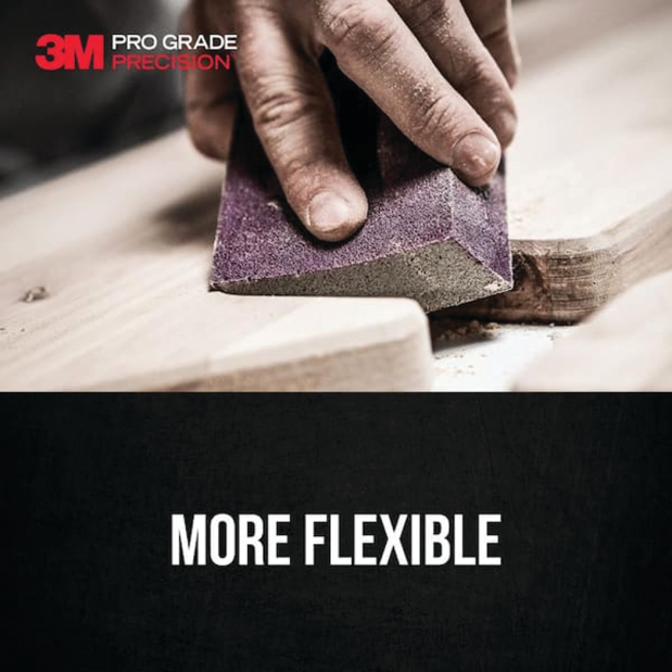 Pro Grade Precision 3-in-1 Sanding Sponges