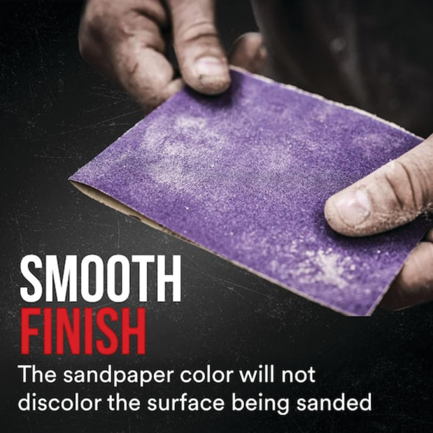 Pro Grade Precision Faster Sanding Sanding Sheets - 3-2/3" x 9"