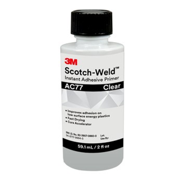 62728 of 3M Rite-Lok Instant Adhesive Polyolefin Primer - AC77