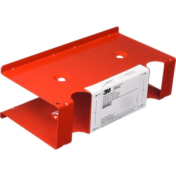 5452 of 3M Stikit Double 2-3/4" Sheet Roll Dispenser - 5452