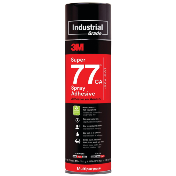 Super 77 Multipurpose Spray Adhesive - Low VOC