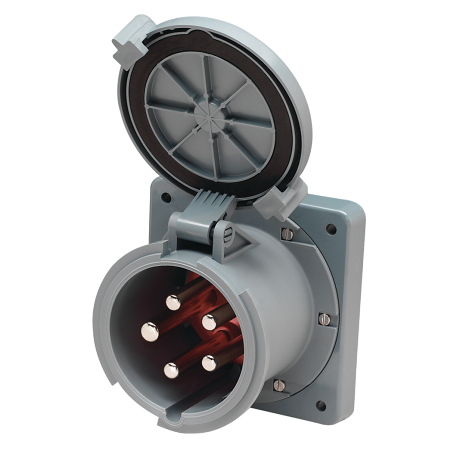 100A 3&Oslash;Y 120208V Shore Power Inlet