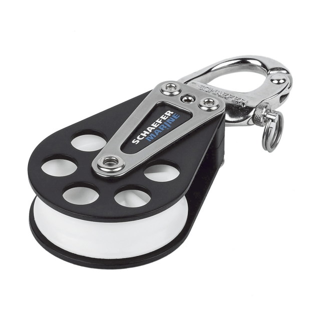 SCH 504-09 SINGLE BLOCK, SNAP SHACKLE