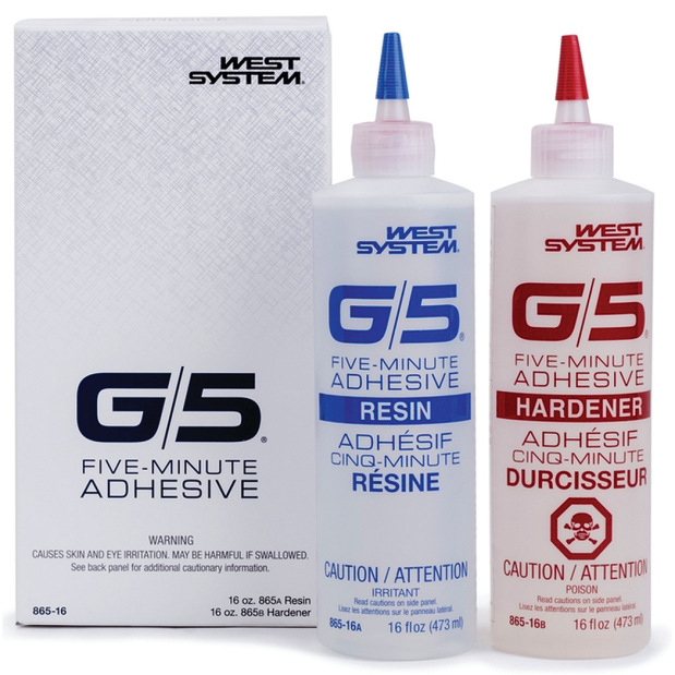 2-PT KIT G5 5MIN EPOXY (QT)
