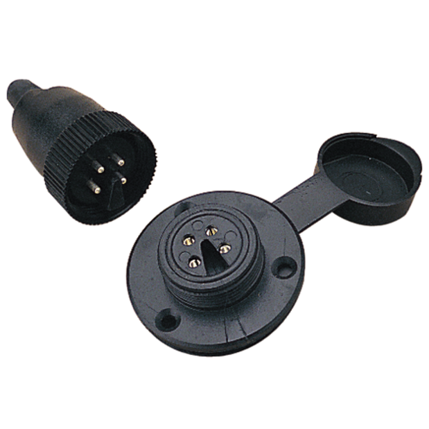 Polarized Electrical Connector - Plastic