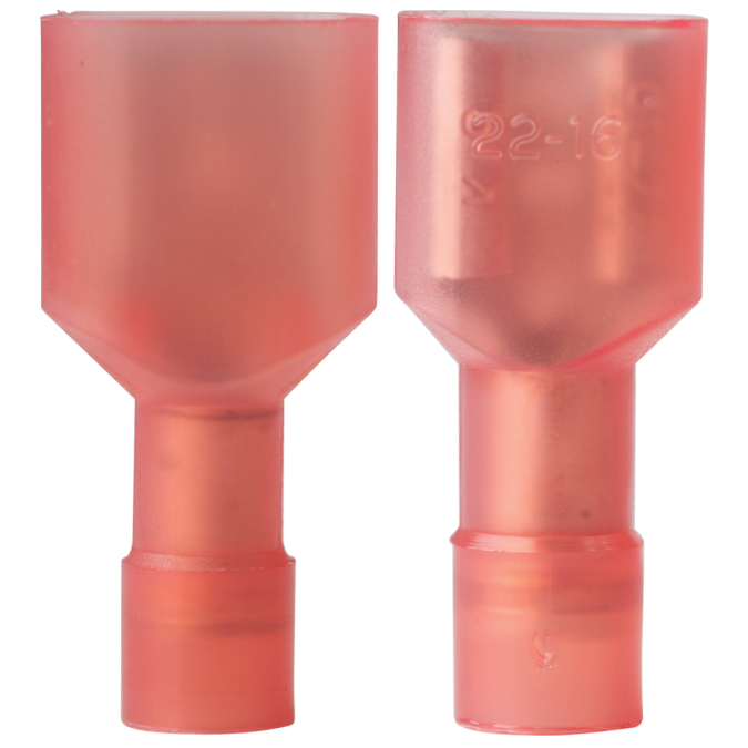 22-18 INSULATED FEMALE DISCONNECT (100)