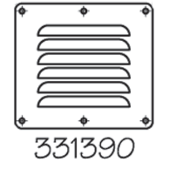 Louvered Vent