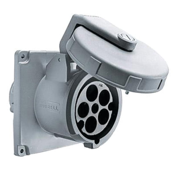 100A 3&Oslash;Y 120/208V Dockside Shore Power Outlet&frasl;Receptacle