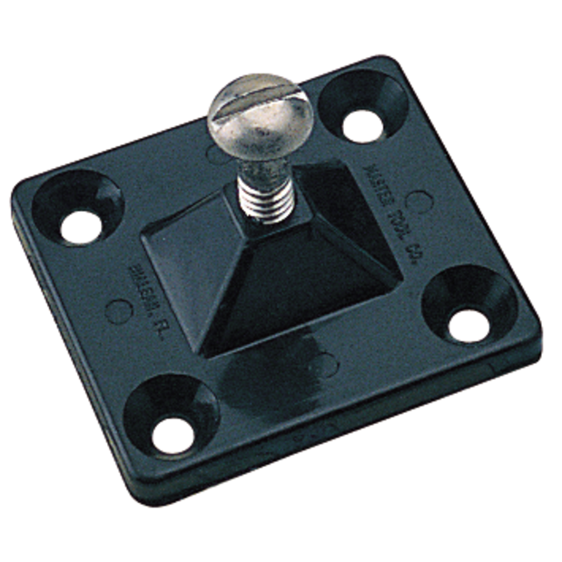 NYLON HD SIDE MT DECK HINGE BLK