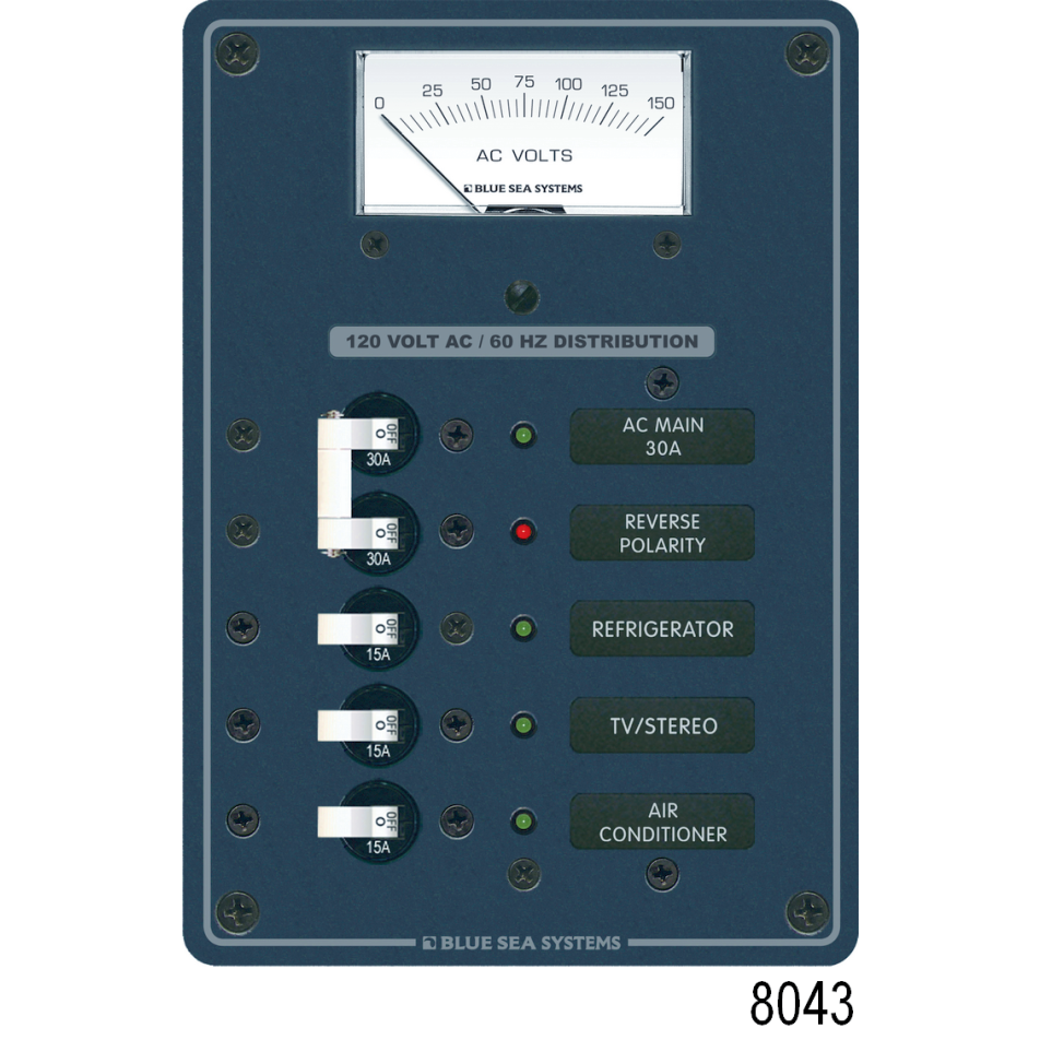 DC Digital Voltmeter Panel