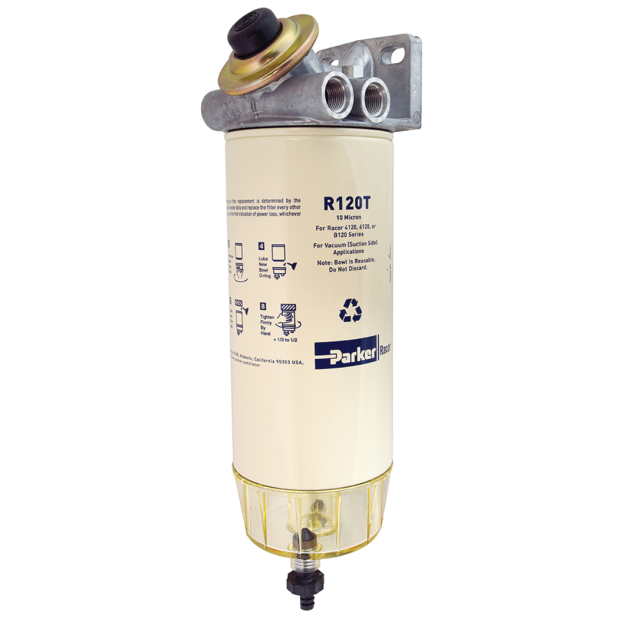 120GPH FUEL FILTER/SEPARATOR