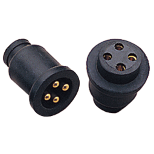 MOLDED ELECTRICAL CONNECTOR 4 PRONG