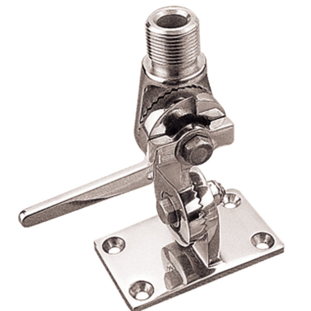 Deck Mount Antenna Base - Heavy Duty