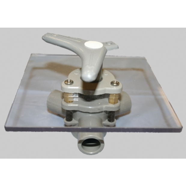 Y VALVE TAPPED 1/2IN NPT FLUSH MOUNT