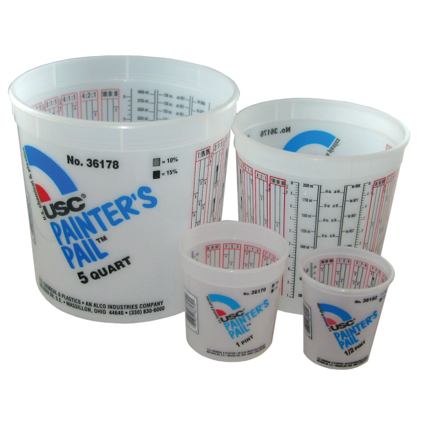 Painter's Pail and Pitcher - Plastic