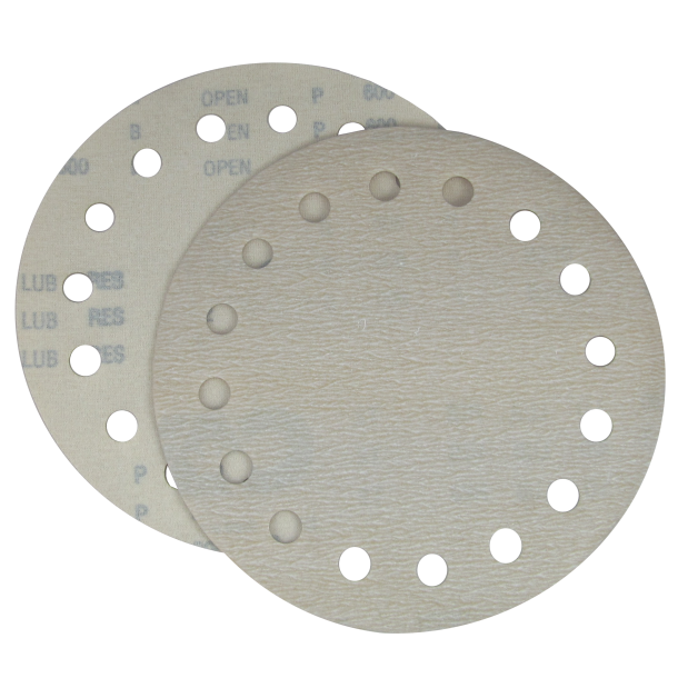 8" Random Orbit Sanding Discs - Dust-Free/Hook & Loop
