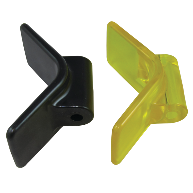 "V" Bow Stops - Round Base