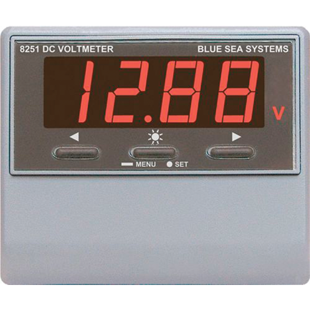 DC Digital Voltmeter with Alarm