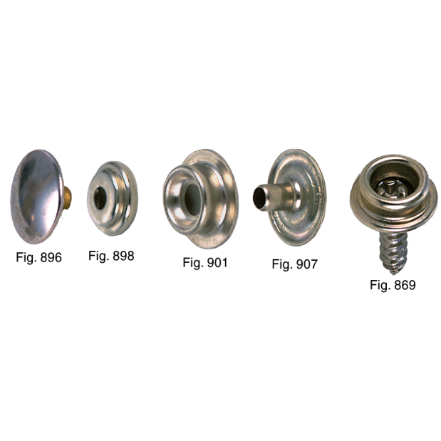 Durable Type Canvas Snap Fasteners
