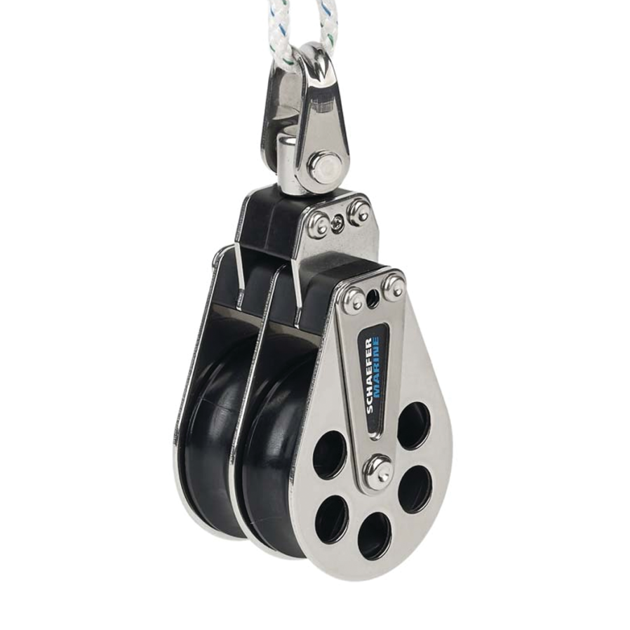 SCH 705-25 STAINLESS DOUBLE BLOCK UNIV. HD.