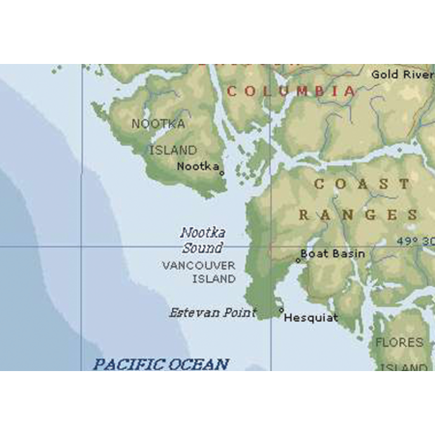 Canadian Charts  -  Letters N &amp; O