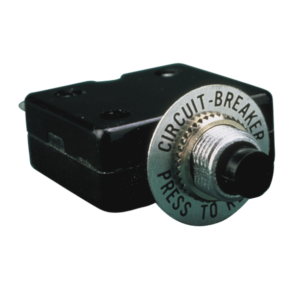 Thermal AC/DC Push-Button Re-Set Circuit Breaker