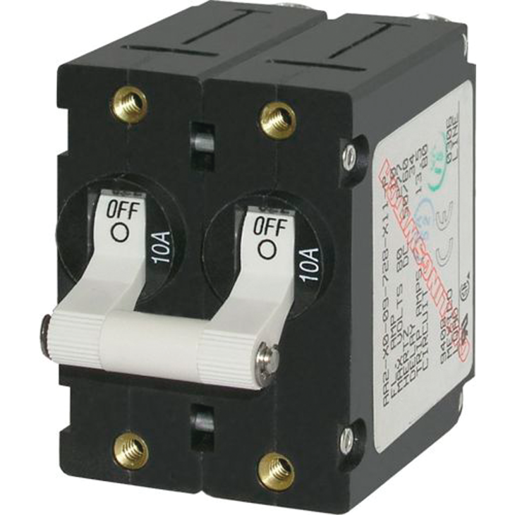 AC&frasl;DC Double Pole Circuit Breakers