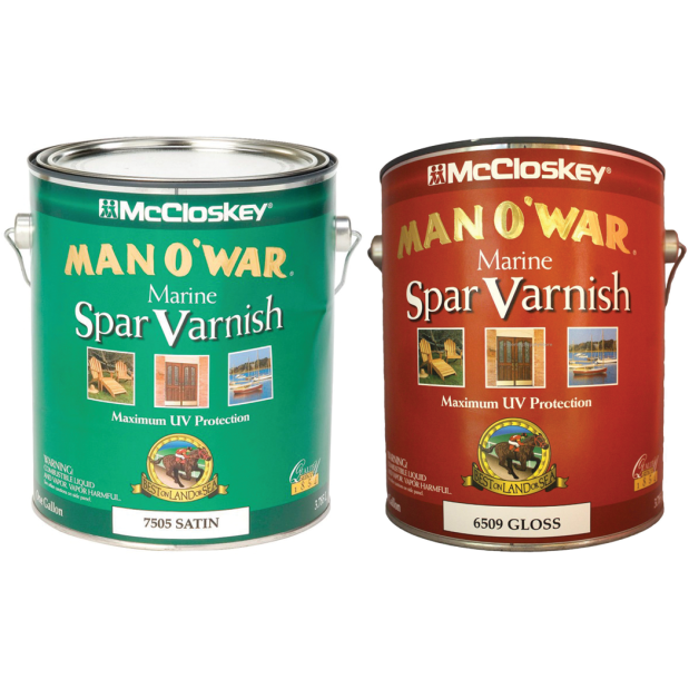 Man O'War Spar Marine Varnish - Gloss or Satin