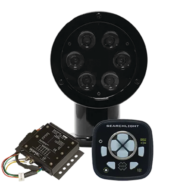 RCL-50 LED Searchlight with URC-104 Master Controller & URP-103 Point Pad